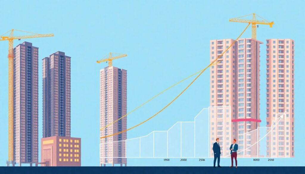 Как изменяется стоимость квартиры в новостройке от котлована до ввода дома в эксплуатацию - иллюстрация