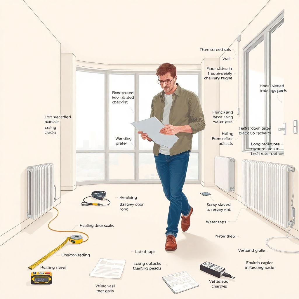 Чек-лист осмотра квартиры в новостройке перед подписанием акта приема-передачи