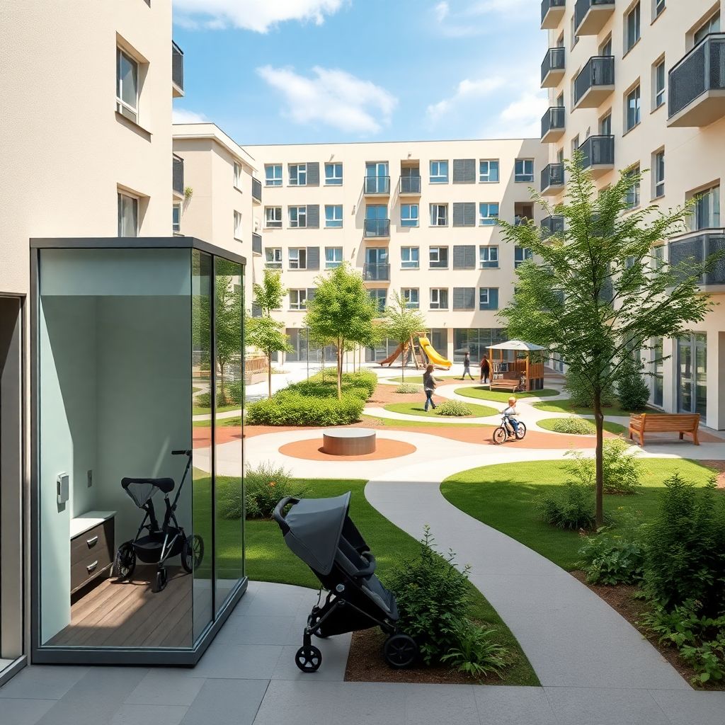 Тренды благоустройства дворов новостроек: современные smart‑решения для жителей