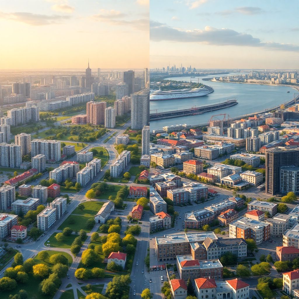 Рейтинг популярных районов новостроек в Москве и Санкт‑Петербурге