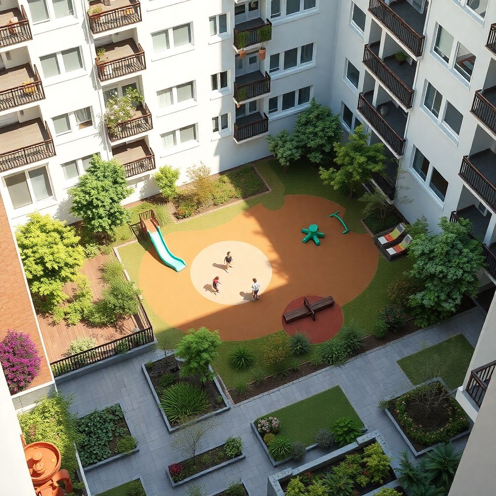 Тренды благоустройства дворов и общественных пространств в новых жилых комплексах