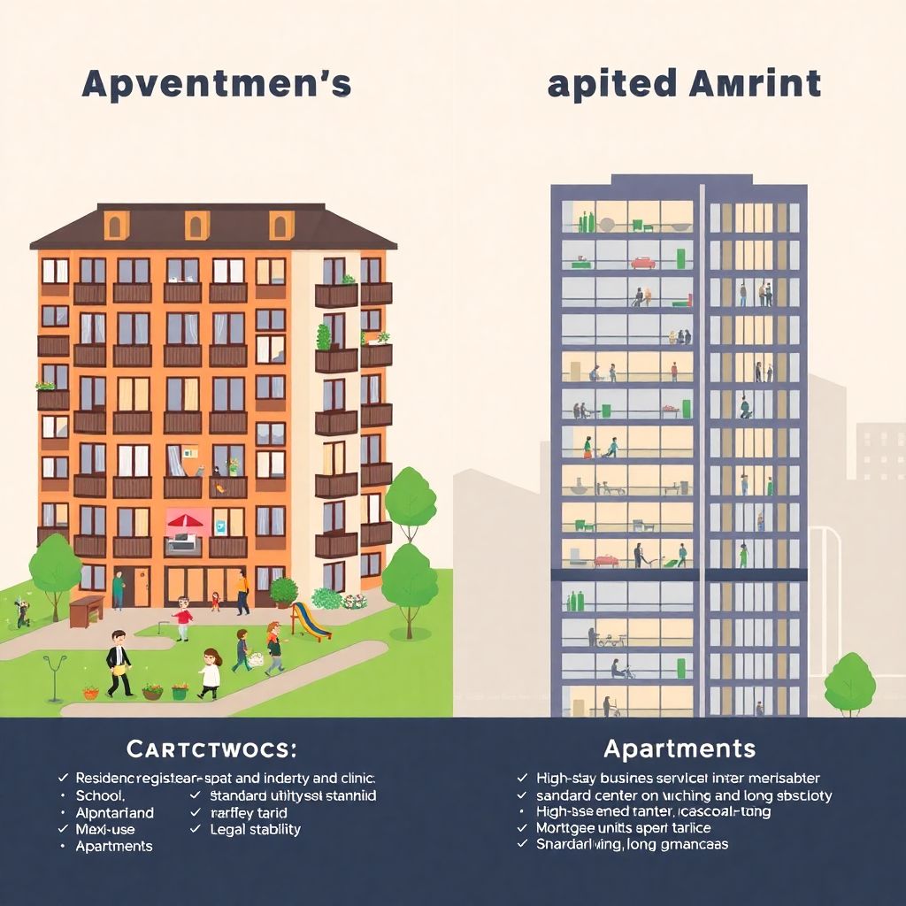 Апартаменты или квартира в новостройке: что лучше для жизни и инвестиций