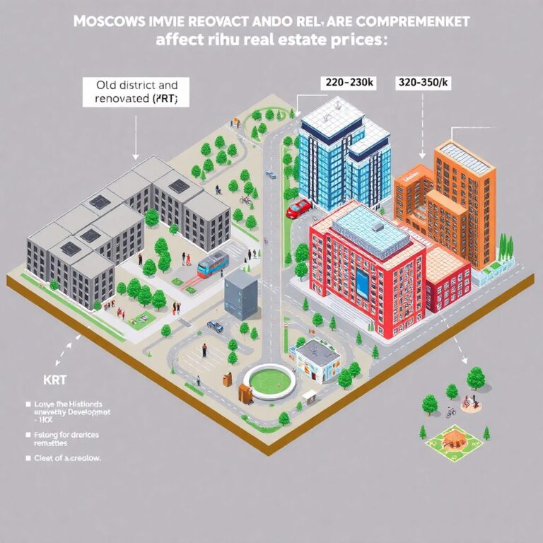 Реновация и комплексное развитие территорий: влияние на стоимость квартир в новостройках